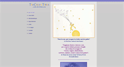 Desktop Screenshot of cielo-terra.it